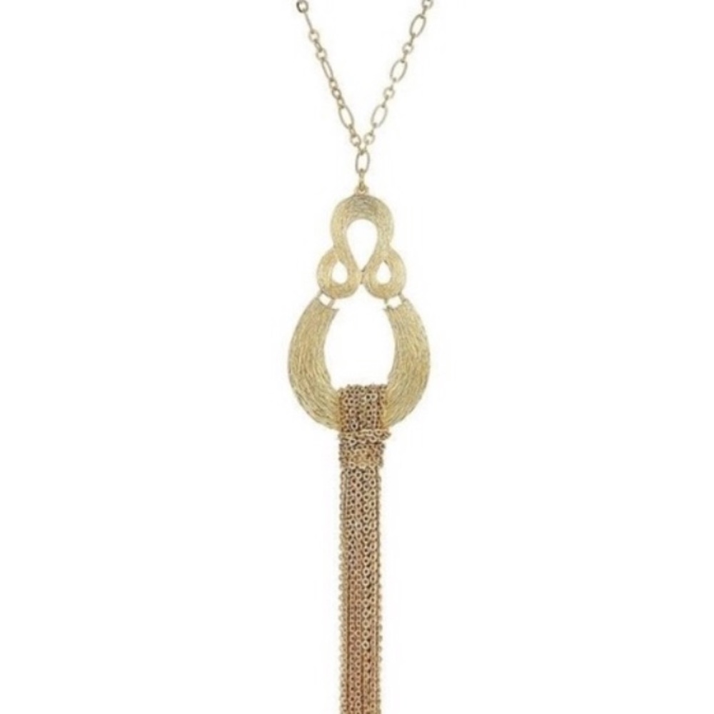 EUC Lilly Pulitzer Fantasea Tassel Necklace